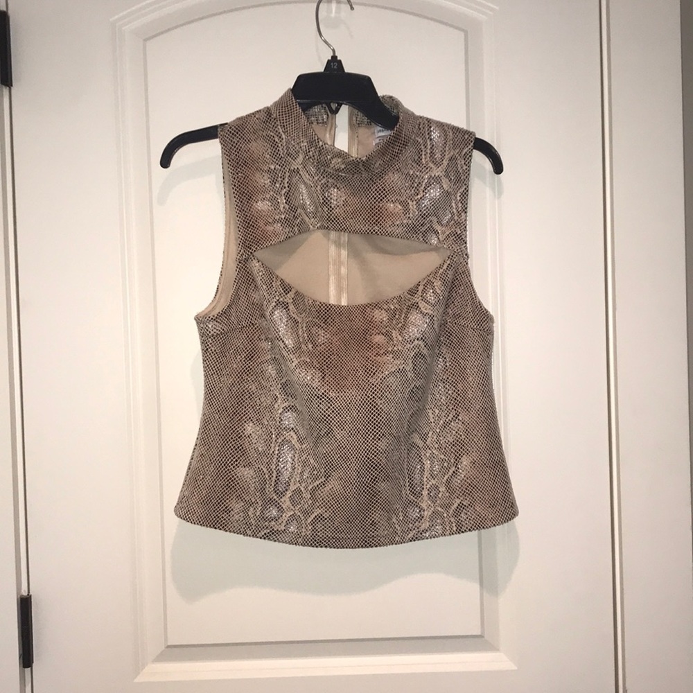 Snake patterned Urban outfitters top, NEVER WORN!